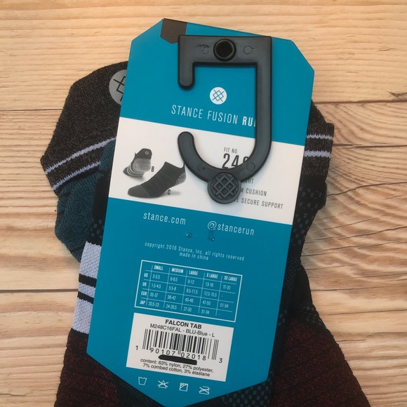 Stance Fusion Run Falcon Tab Socks - Picture 5 of 16